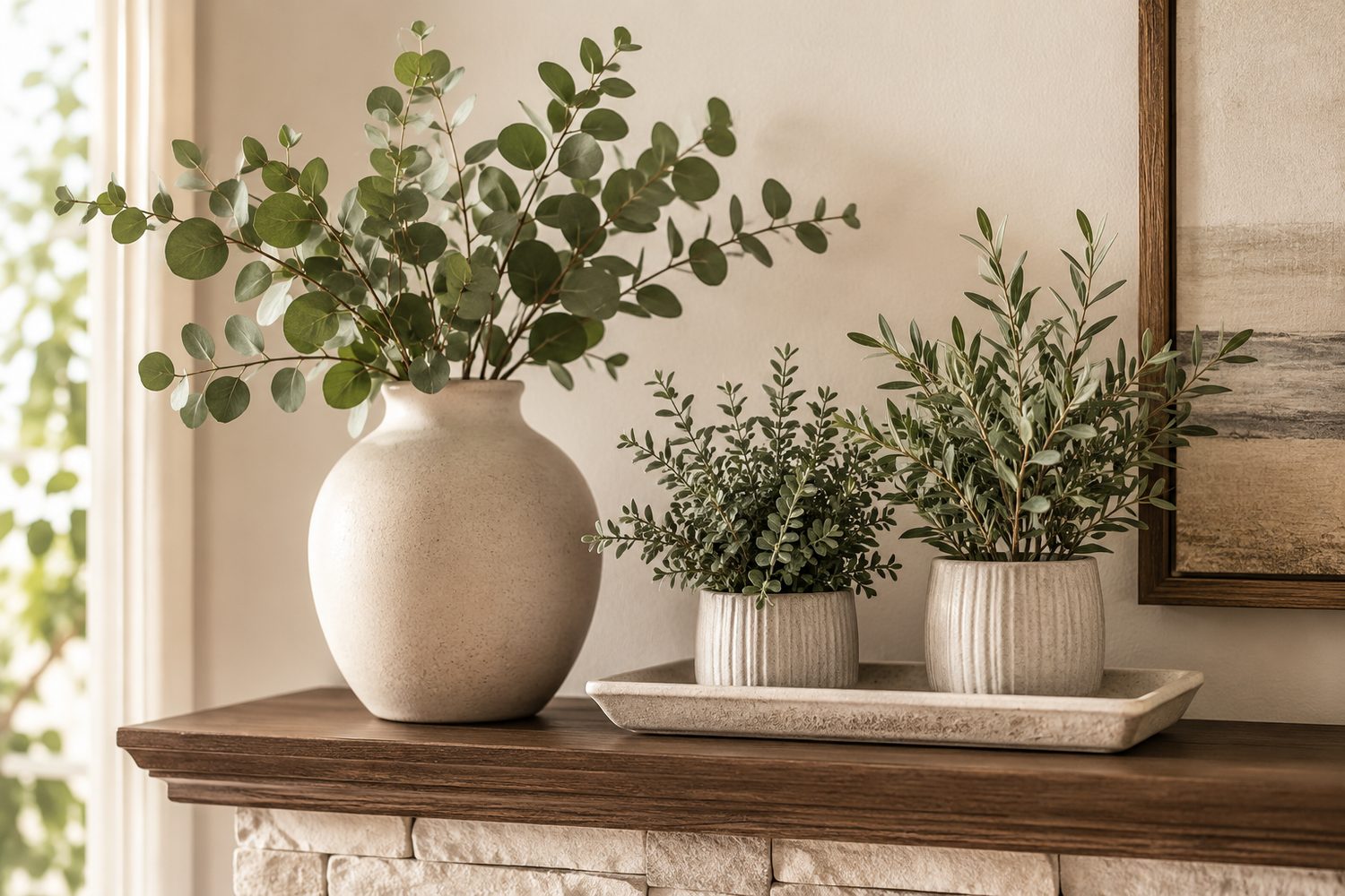 Mantel Styling Set